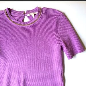 Maje Magrite sweater with chain neckline